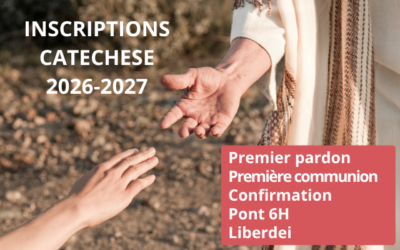 Catéchèse 2026-2027, c’est le moment de s’inscrire !